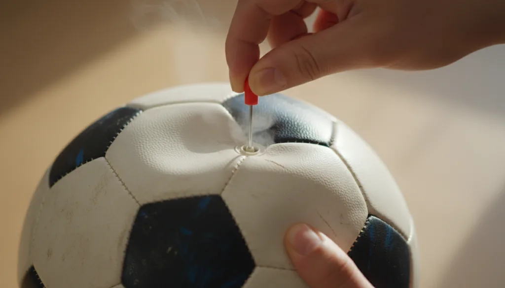 découvrez des méthodes simples et efficaces pour dégonfler facilement votre ballon de foot, prolonger sa durée de vie et optimiser son entretien.
