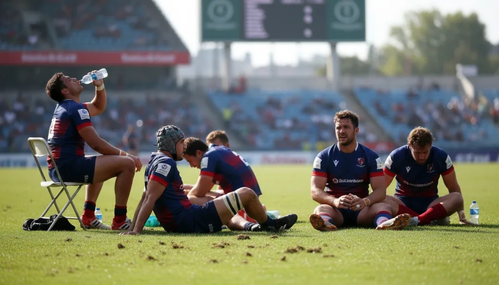 découvrez la durée d'une mi-temps au rugby à 7 et tout ce qu'il faut savoir sur ce format rapide et intense du rugby.